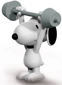 Figura de Snoopy pesas de Schleich - Los mejores mu帽ecos y figuras de Snoopy de Charlie Brown