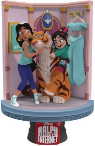 Figura de Vanellope y Jasmine Rompe Ralph 2 de Beast Kingdom - Los mejores muñecos y figuras de Rompe Ralph de Disney