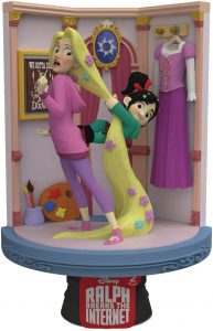 Figura de Vanellope y Rapunzel Rompe Ralph 2 de Beast Kingdom - Los mejores muñecos y figuras de Rompe Ralph de Disney
