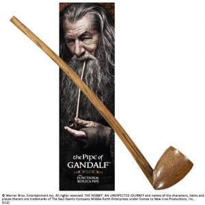 Pipa de Gandalf de The Noble Collection del Señor de los anillos - Los mejores muñecos y figuras de Gandalf