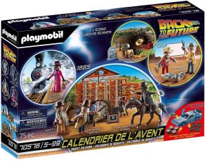Calendario De Adviento De Playmobil 70576 De Regreso Al Futuro 3 De Back To The Future