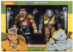 Figura de Bebop y Rocksteady de las Tortugas Ninja de NECA - Las mejores figuras de las tortugas ninja