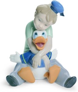 Figura de Donald de porcelana - Las mejores figuras de Donald