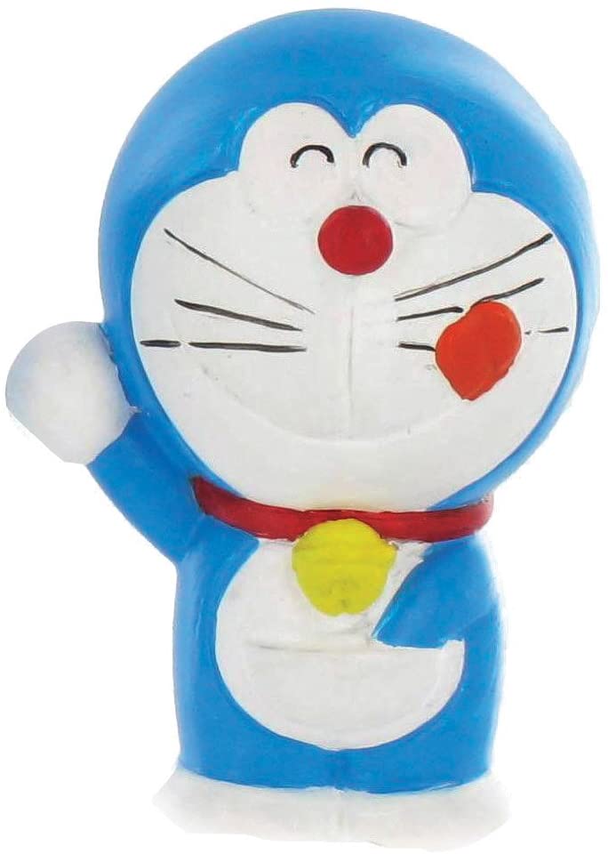 Comansi Doraemon Minifigur Mit Zauberstab – Ca. 7 Cm, Handbemalt, PVC-frei