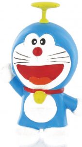 Figura de Doramon de Comansi con gorrocÃ³ptero - Las mejores figuras y muÃ±ecos de Doraemon