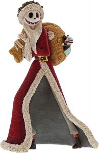 Figura de Jack Skellington Santa de Pesadilla antes de Navidad de Enesco - Las mejores figuras de Jack Skellington