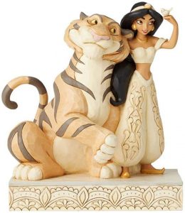 Figura de Jasmine y Rajah de Disney Traditions - Las mejores figuras de Jasmine de Aladdin