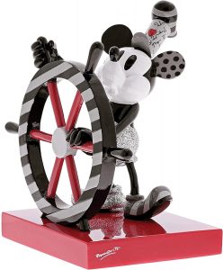 Figura de Mickey Mouse Steamboat Willie de Disney Britto - Las mejores figuras de Mickey Mouse