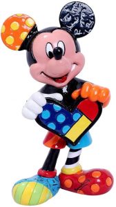Figura de Mickey Mouse coraz贸n de Disney Britto - Las mejores figuras de Mickey Mouse