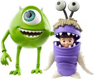 Figura de Mike y Boo de Monstruos SA de Mattel - Las mejores figuras de Monstruos SA de Disney
