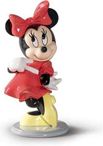 Figura de Minnie Mouse color de Lladró - Las mejores figuras de Minnie Mouse