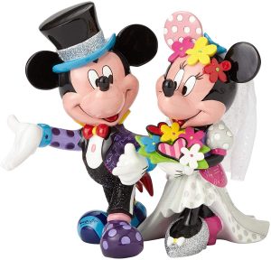 Figura de Minnie Mouse y Mickey Mouse de Disney Britto novios - Las mejores figuras de Minnie Mouse