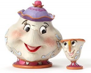 Figura de Mrs Pott y Chip de Disney Enesco - Las mejores figuras de Chip de La Bella y La Bestia
