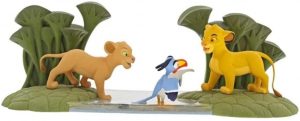Figura de Simba Nala y Zazú de Enchanting Disney - Las mejores figuras de Simba del Rey León