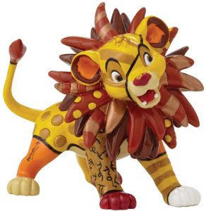Figura de Simba de Disney Britto de Enesco - Las mejores figuras de Simba del Rey León