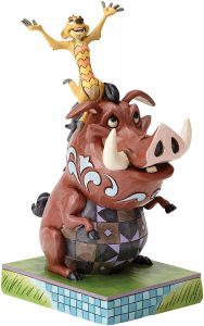 Figura de Timón y Pumba de Disney Traditions - Las mejores figuras de Timón y Pumba del Rey León