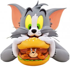 Figura de hamburguesa de Tom y Jerry de Soap Studio - Las mejores figuras de Tom y Jerry