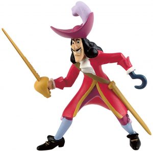 Figura del Capitán Garfio de Bullyland - Las mejores figuras del Capitán Garfio de Peter Pan