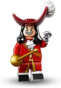 Figura del Capitán Garfio de Lego - Las mejores figuras del Capitán Garfio de Peter Pan