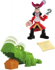 Figura del Capitán Garfio de Mattel - Las mejores figuras del Capitán Garfio de Peter Pan