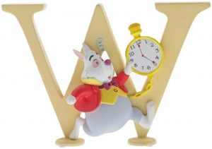 Figura del Conejo Blanco de Enchanting Disney - Las mejores figuras del Conejo Blanco de Alicia en el paÃ­s de las Maravillas