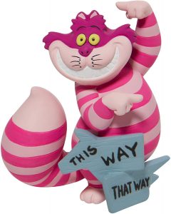 Figura del gato Cheshire de Disney Enesco - Las mejores figuras del gato Cheshire de Alicia en el paÃ­s de las Maravillas