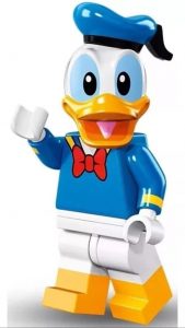 Figura del pato Donald de LEGO - Las mejores figuras del pato Donald