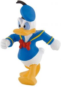 Figura del pato Donald enfadado de Bullyland - Las mejores figuras del pato Donald