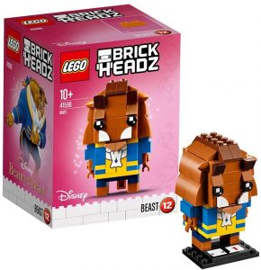 LEGO BrickHeadz de Bestia de la Bella y la Bestia de Disney - Los mejores juguetes de construcci贸n de LEGO BrickHeadz