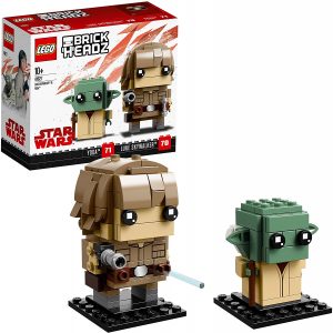 LEGO BrickHeadz de Luke Skywalker y Yoda de Star Wars - Los mejores juguetes de construcción de LEGO BrickHeadz