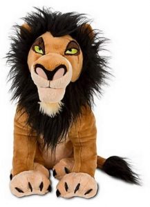 Peluche de Scar de Disney - Las mejores figuras de Scar del Rey León