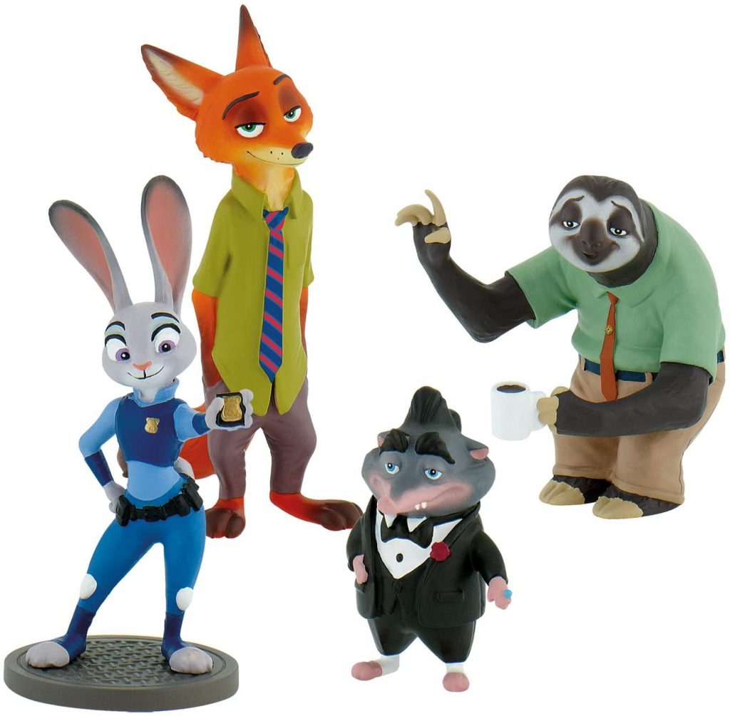 Figuras y muñecos de Zootopia - Zootrópolis - Figuras de colección