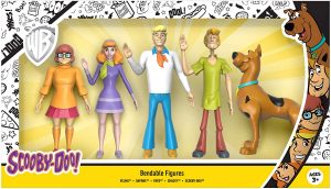 Set de figuras de personajes de Scooby Doo de NJ Croce - Las mejores figuras de Scooby Doo