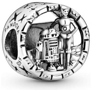 Charm de C-3PO y R2-D2 de Pandora de Star Wars - Los mejores charms de Star Wars de Pandora - Figuras de Pandora de Star Wars