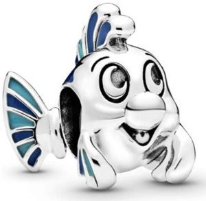 Charm de Flounder de Pandora de la Sirenita - Los mejores charms de Disney de Pandora - Figuras de Pandora de Disney