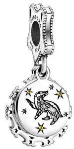 Charm de Hufflepuff de Pandora de Harry Potter - Los mejores charms de Harry Potter de Pandora - Figuras de Pandora de Harry Potter