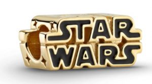 Charm de Logo dorado de Pandora de Star Wars - Los mejores charms de Star Wars de Pandora - Figuras de Pandora de Star Wars