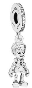 Charm de Pinocho de Pandora - Los mejores charms de Disney de Pandora - Figuras de Pandora de Disney