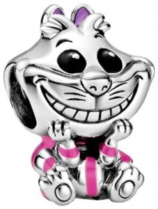 Charm de gato Cheshire de Pandora de Alicia en el pa铆s de las Maravillas - Los mejores charms de Disney de Pandora - Figuras de Pandora de Disney