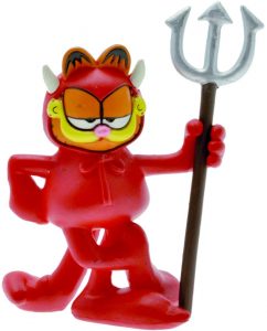 Figura De Garfield Devil De Plastoy – Las Mejores Figuras Y Muñecos De Garfield