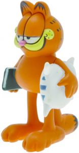Figura De Garfield Con Almohada De Plastoy – Las Mejores Figuras Y Muñecos De Garfield
