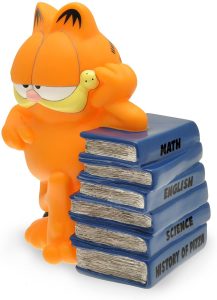 Figura De Garfield Con Libros De Plastoy – Las Mejores Figuras Y Muñecos De Garfield