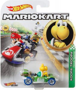 Figura de Koopa Troopa de Mario Kart de Hot Wheels - Las mejores figuras de Super Mario Bros