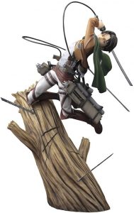 Figura de Levi Ackerman de Kotobukiya de Ataque a los titanes - Las mejores figuras del Capitán Levi de Ataque a los Titanes