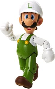 Figura de Luigi de fuego de Bandai - Las mejores figuras de Super Mario Bros