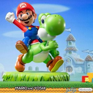 Figura de Mario Bros y Yoshi de Super Mario - Las mejores figuras de Super Mario Bros