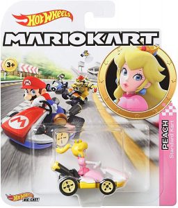 Figura de Peach de Mario Kart de Hot Wheels - Las mejores figuras de Super Mario Bros
