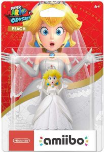 Figura de Peach novia de Amiibo - Las mejores figuras de Super Mario Bros