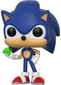 Figura de Sonic con esmeralda de FUNKO POP - Las mejores figuras y muñecos de Sonic