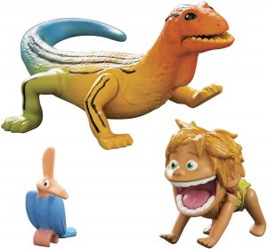 Figura de Spot y Lagarto del viaje de Arlo - The Good Dinosaur de Tomy - Las mejores figuras de The Good Dinosaur
